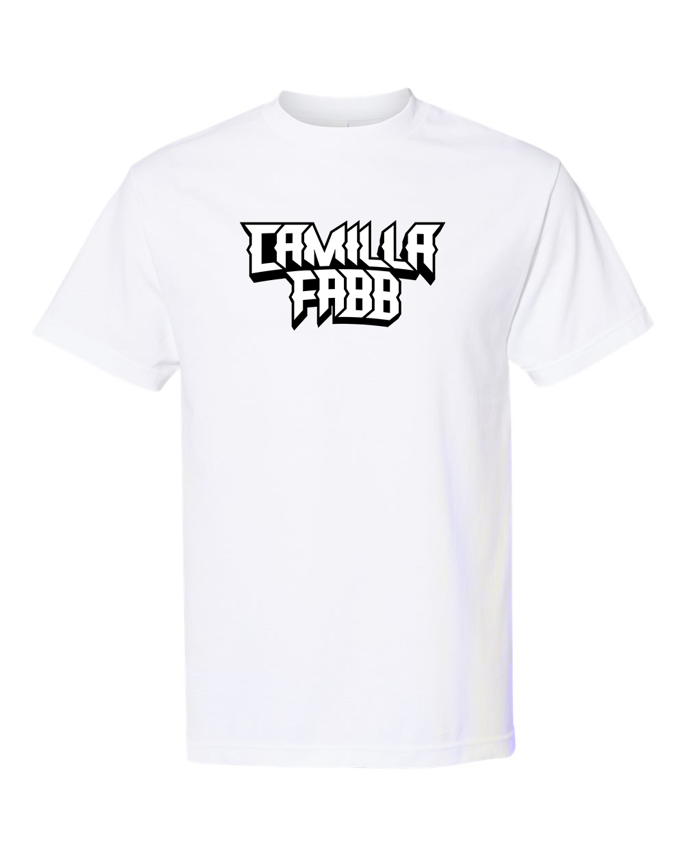 Camilla Fabb - Black Logo Tee